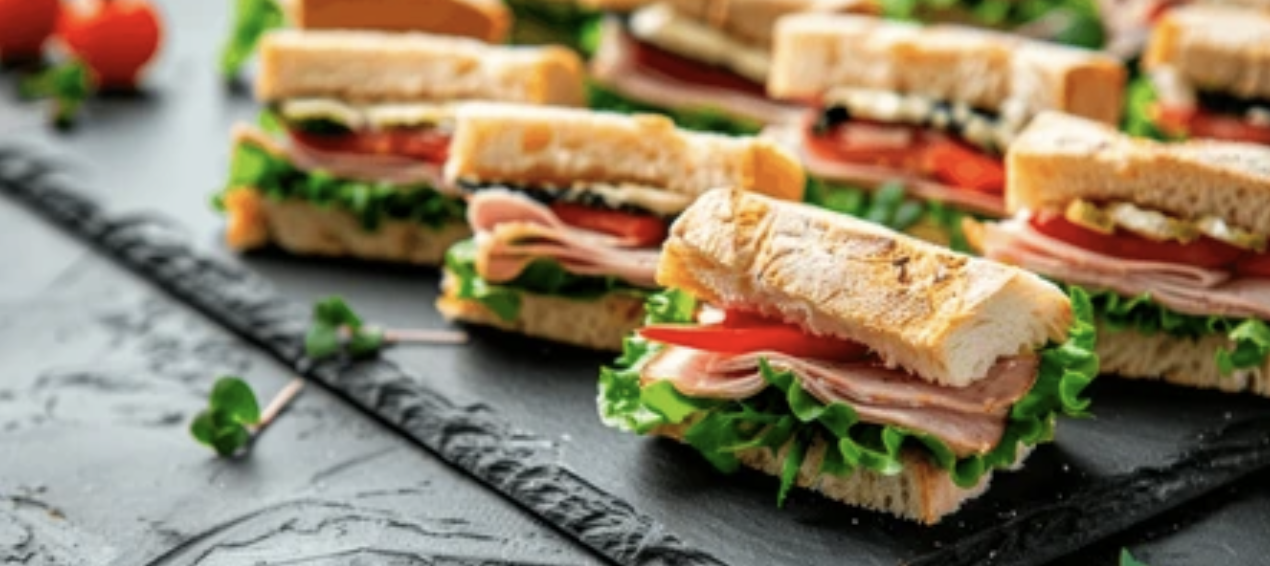 Aperçu des sandwichs et collations