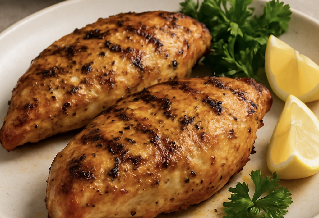 Poitrine de poulet grillée au Air Fryer