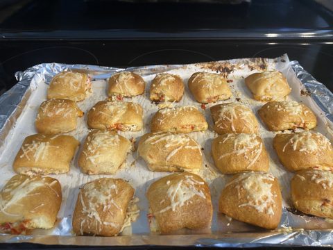 Bouchées feuilletées au parmesan
