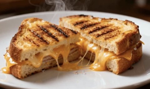 Grilled cheese au jambon