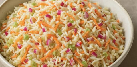 Bol de salade de chou crémeuse