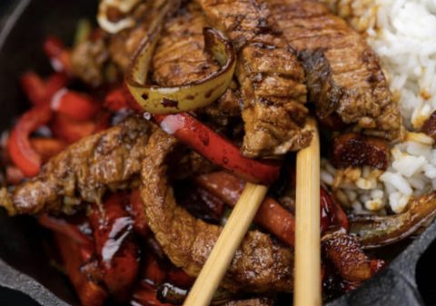 Sauté de porc au gingembre